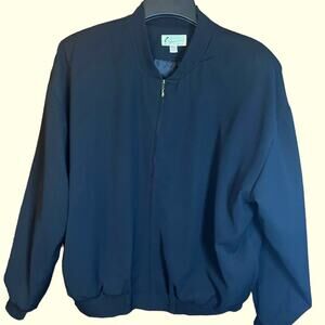 Haley Sport Golf Jacket in Black Size Large